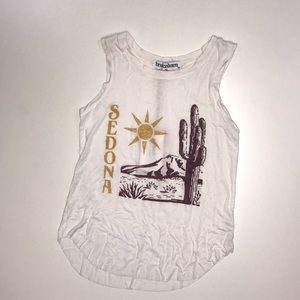 Brokedown Sedona Graphic Women’s Drape Tank Top*